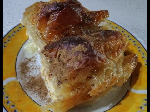 Traditional Greek Galaktoboureko