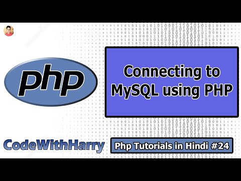 Connecting to MySQL Database from Php Script | PHP Tutorial #24