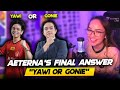 Aeternas final answer between yawi or gonie