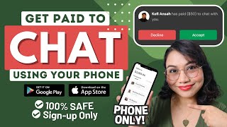 NEW APP: Get Paid to CHAT using your PHONE | NO APPLICATION PROCESS, NO REQUIREMENTS | Android & iOS screenshot 3