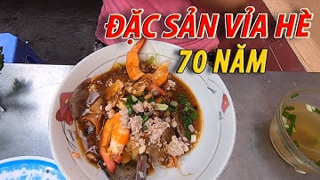 Không ngờ QUÁN ĐẶC SẢN VỈA HÈ - HỦ TÍU CUA THANH XUÂN 70 NĂM VANG DANH QUẬN 1 I cuộc sống sài gòn