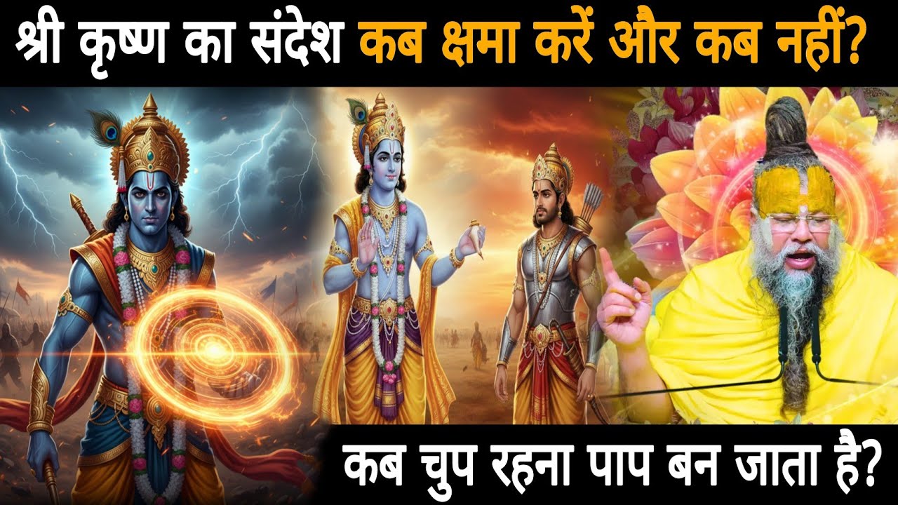 कब चुप रहना पाप बन जाता है? कृष्ण का चेतावनी संदेश