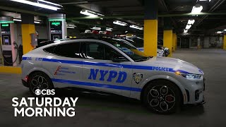 NYPD test launches electric cars