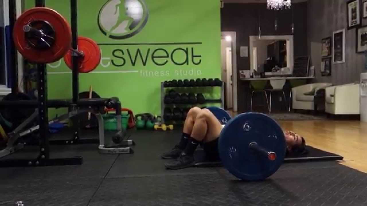 London, ON Personal Trainer Glute Bridge Sweat of the Week 48 YouTube