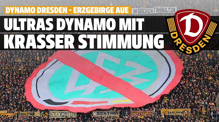 Ultras Dynamo mit krasser Stimmung im Sachsenderby  | Dynamo Dresden - Erzgebirge Aue 2:1