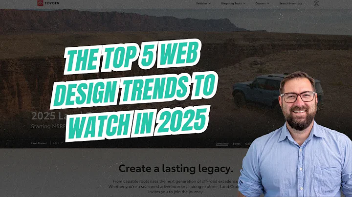 The Top 5 Web Design Trends to Watch in 2025