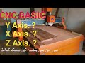 who to work CNC Axis X,Y,Z Axis