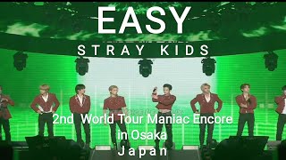 Stray Kids "Introduce + Easy" 2nd World Tour MANIAC Encore in Osaka Japan