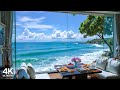 Bright Summer Day With Positive Bossa Nova Jazz At Seaside Ambience Crashing Waves For Work Study Bright Summer Day With Positive Bossa Nova Jazz At Seaside Ambience Crashing Waves For Work Study