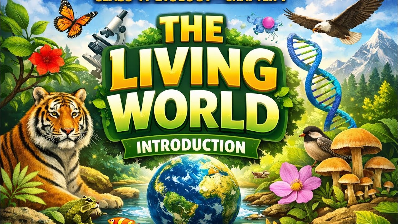 Class 11 biology chapter 1 living world 🌎🌎🌎 - YouTube