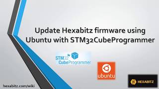 Updating Hexabitz Firmware On Ubuntu Using Stm32Cubeprogrammer