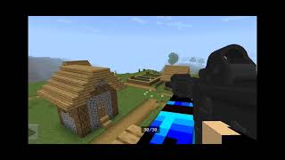 I Add an Amazing Gun Mod in Minecraft. 😍#minecraft screenshot 1