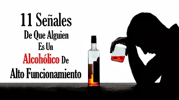 ¿Cuáles son los tres signos más comunes de que una persona puede tener problemas con el alcohol?