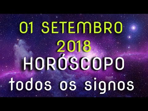 Vídeo: 1 De Setembro De Horóscopo