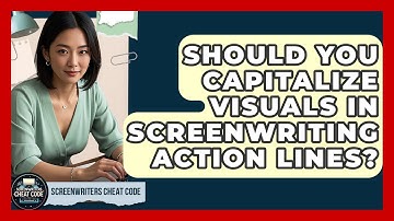 Should You Capitalize Visuals In Screenwriting Action Lines? - Screenwriter