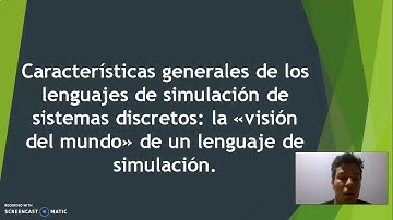 LENGUAJE DE SIMULACIÓN