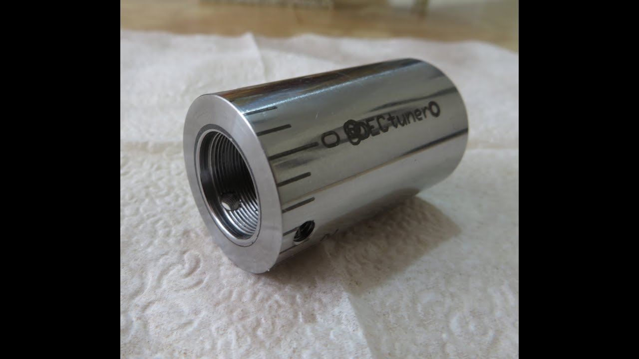 Modifying a barrel tuner part 4 of 4 Internal threading YouTube