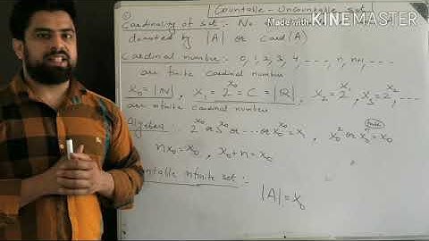 Short trick countable and uncountable sets/ csir net/master cadre