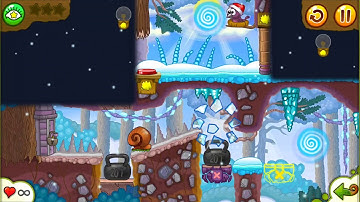 Level 4-3, Winter Story | Snail Bob 2