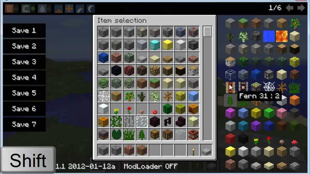 Too Many Items 1.1 Minecraft Mod Review & Tutorial - YouTube