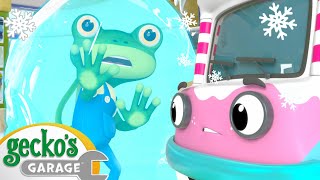 Gecko is Frozen | Gecko's Garage | Trucks For Children | Cartoons For Kids