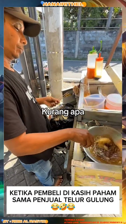 VIDEO LUCU : PENJUAL TELUR GULUNG CORE 🤣 #telurgulung #penjual #lucu #videolucu #shorts