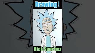 How to Draw Rick Sanchez in 33 Seconds | Quick Sketch from Rick and Morty