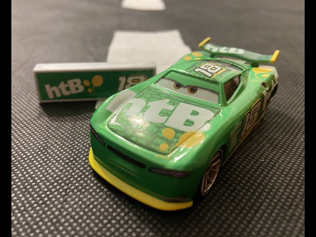 DISNEY PIXAR CARS 3 ROWDY REVVIN' BUSCH (HTB #18 NEXT GEN