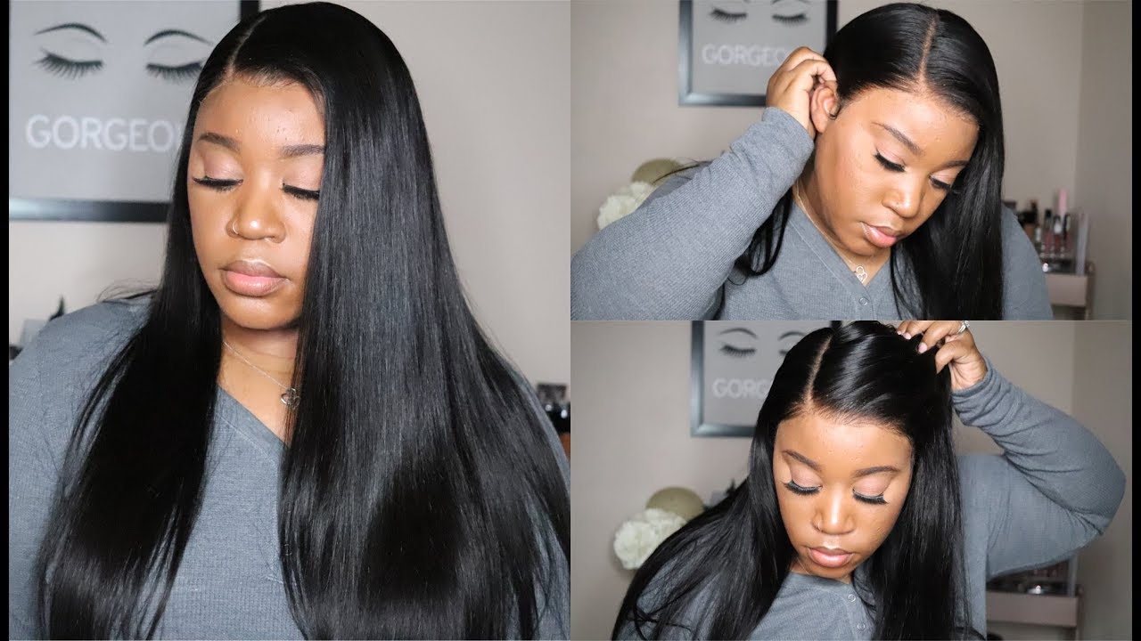 Simple Install I Silky Straight Hair I 13X6 Transparent HD Lace Front ...