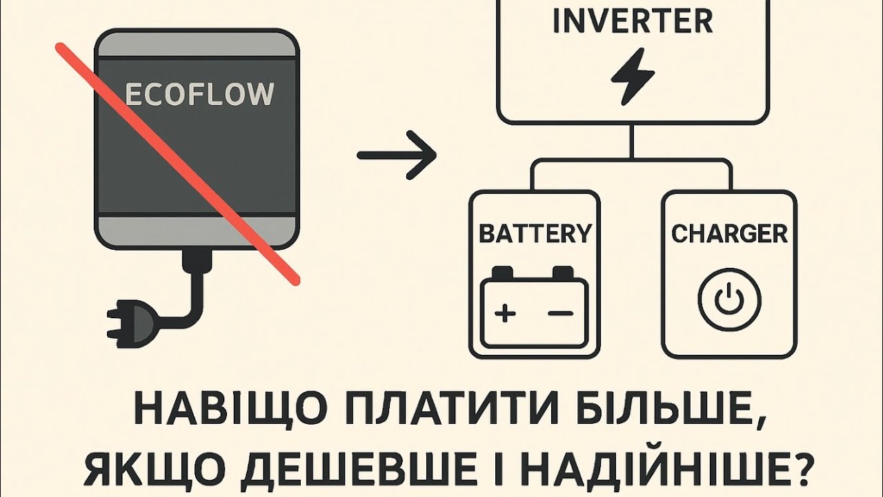 Якісна альтернатива зарядним станціям ecoflow, bluetti (екофлоу,блюеті)