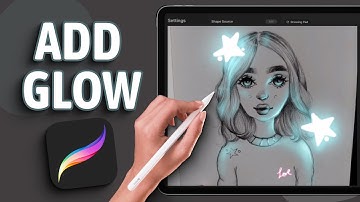 How To Add Colorful Glow | Procreate Tutorial For Beginners