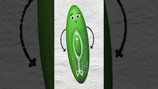 cucumber has babies#cucumber_surgery#shorts#cucumbersurgery