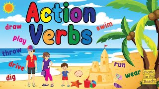 Action Verbs For Kids 20 Action Verbs For Kids