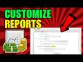 How To Customize Reports In GnuCash (2026) (Beginners Guide)