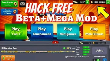 8 ball pool 3.12.1 Hack/Mod/Cheats | Auto win,Anti Ban,Unlock all Rooms,Long Guidelines,C