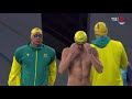 Gold medal mens swimming 4x100m freestyle  commonwealth games 2022  birmingham  highlights