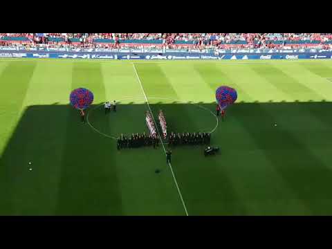 Así sonó el himno de Osasuna cantado a coro  