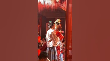 Chinese wedding ceremony