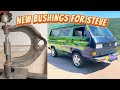 Easy Way to Replace VW Vanagon Upper Control Arm Bushings