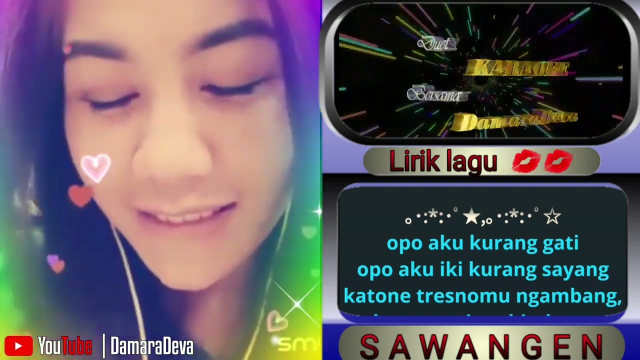 Sawangen karaoke with Damaradeva