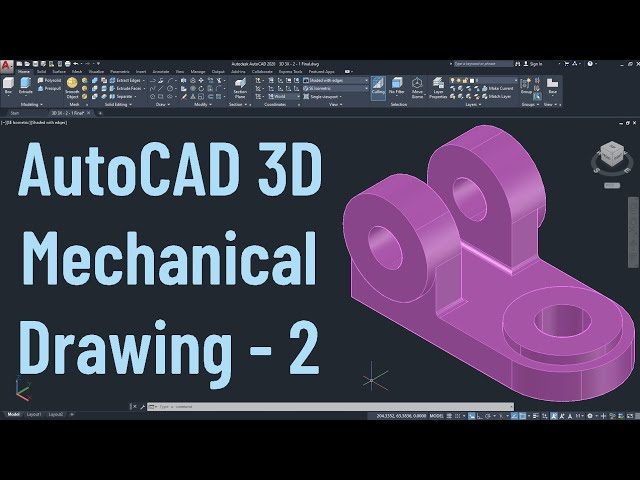 AutoCAD 2022 Help | Convert 2D Objects to 3D Objects | Autodesk