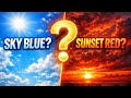 Why Sky is Blue but Sunset is Red? #WhySkyIsBlue#SunsetRed#ScienceEducation#आसमान_नीला_क्यों#विज्ञान