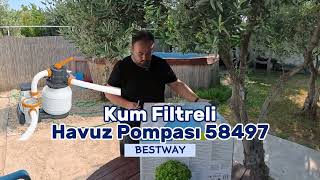 Bestway Pratik Havuzuma Kum Filtreli Pompa Kurulumum Model58497