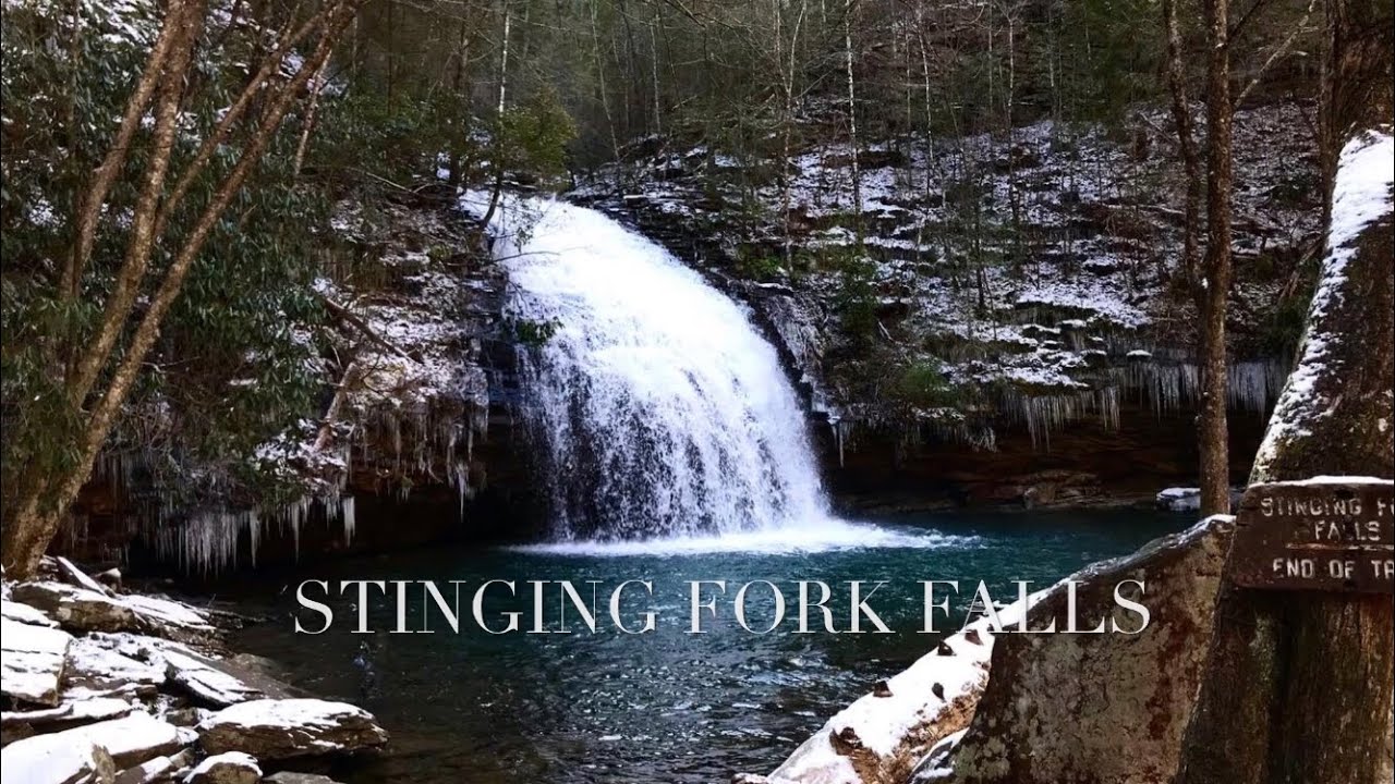 Stinging Fork Falls - Winter Day Hike