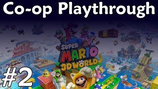 Super Mario 3D World - Co-op Playthrough w/ Dakitteh - Part 2