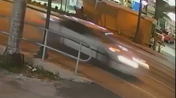 Surveillance video shows man, 74, getting struck by hit-and-run driver