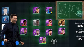 Pochettino 4-4-2 formation tactics| PES MOBILE screenshot 5