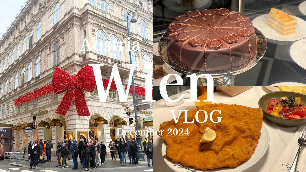 【2泊3日】歩くだけで高まるクリスマスのウィーン｜初めてのオーストリア旅｜ヨーロッパ6ヶ国14都市の周遊旅行Vol.7