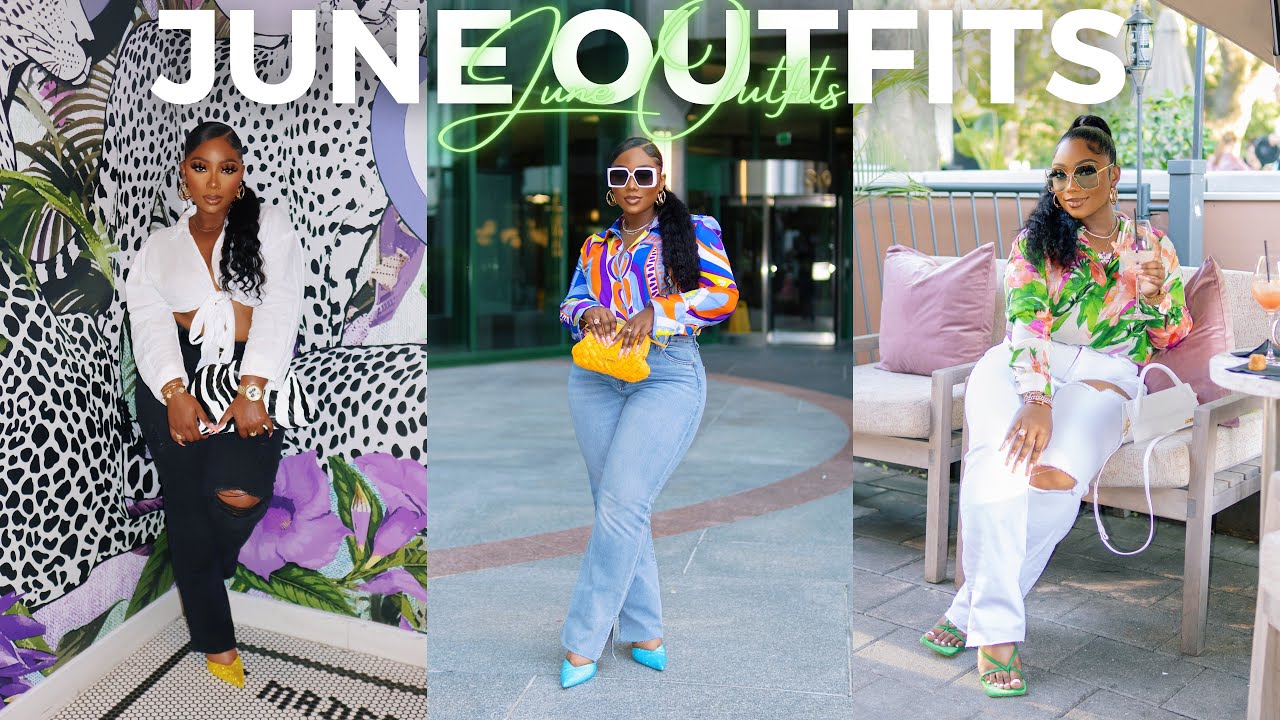 Июньские наряды | Что я носила в этом месяце: Steve Madden, Zara, Gucci, Fashion Nova | Тамара Ре...