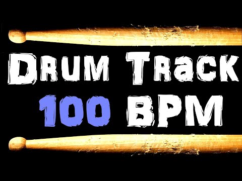basic-rock-drum-beat-100-bpm-bass-guitar-backing-track-drums-only-#280